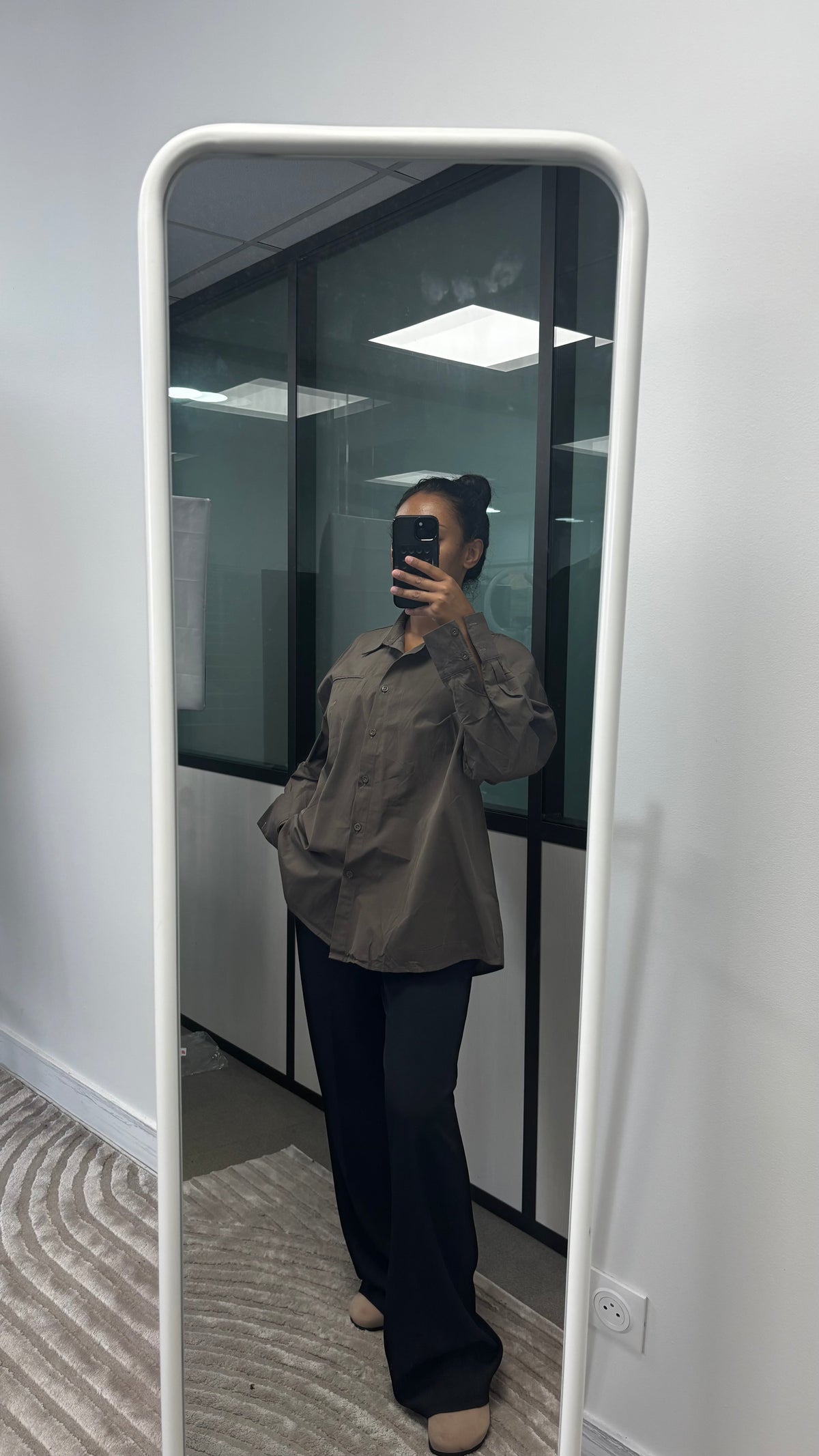 Chemise oversize