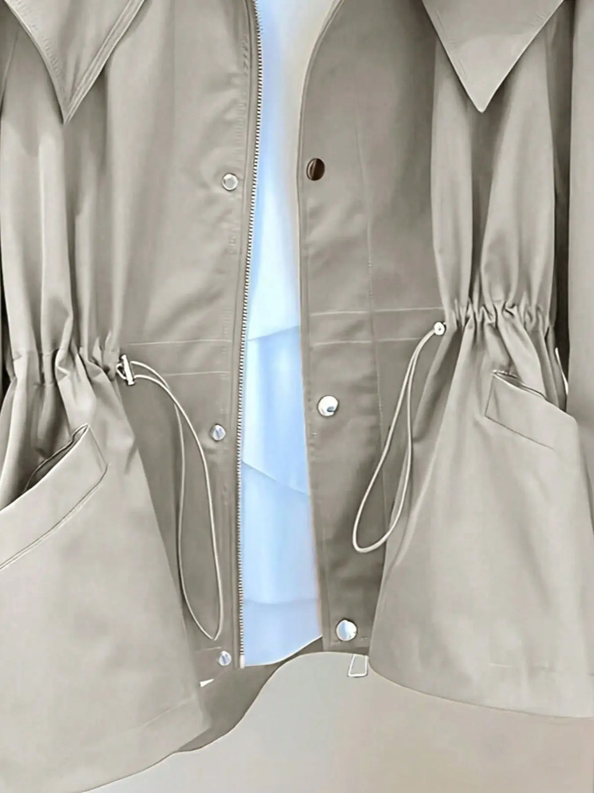 Women's Elegant Baggy Windbreaker Coat