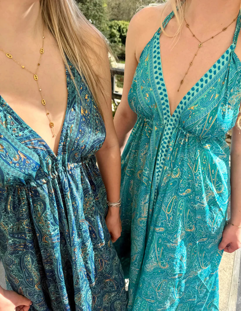 Women's Bohemian Chic Maxi Dress