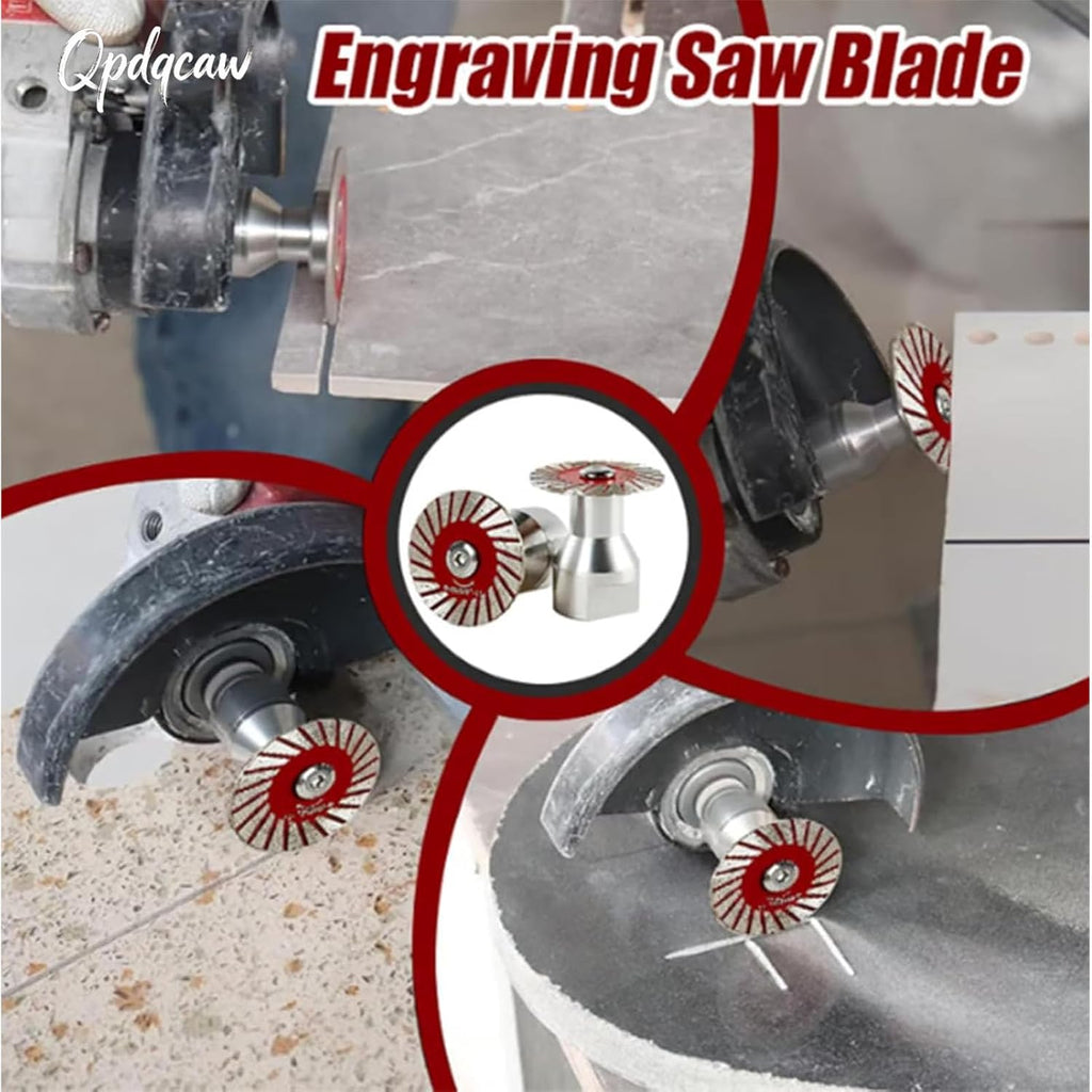 1.57" Diamond Saw Blades Set, Precision Stone Cutting Made Easy, 40mm Multi-Functional Professional Mini Diamond Cutting Blade Set, for Granite, Marble, Sandstone, for Grinder (10pcs)