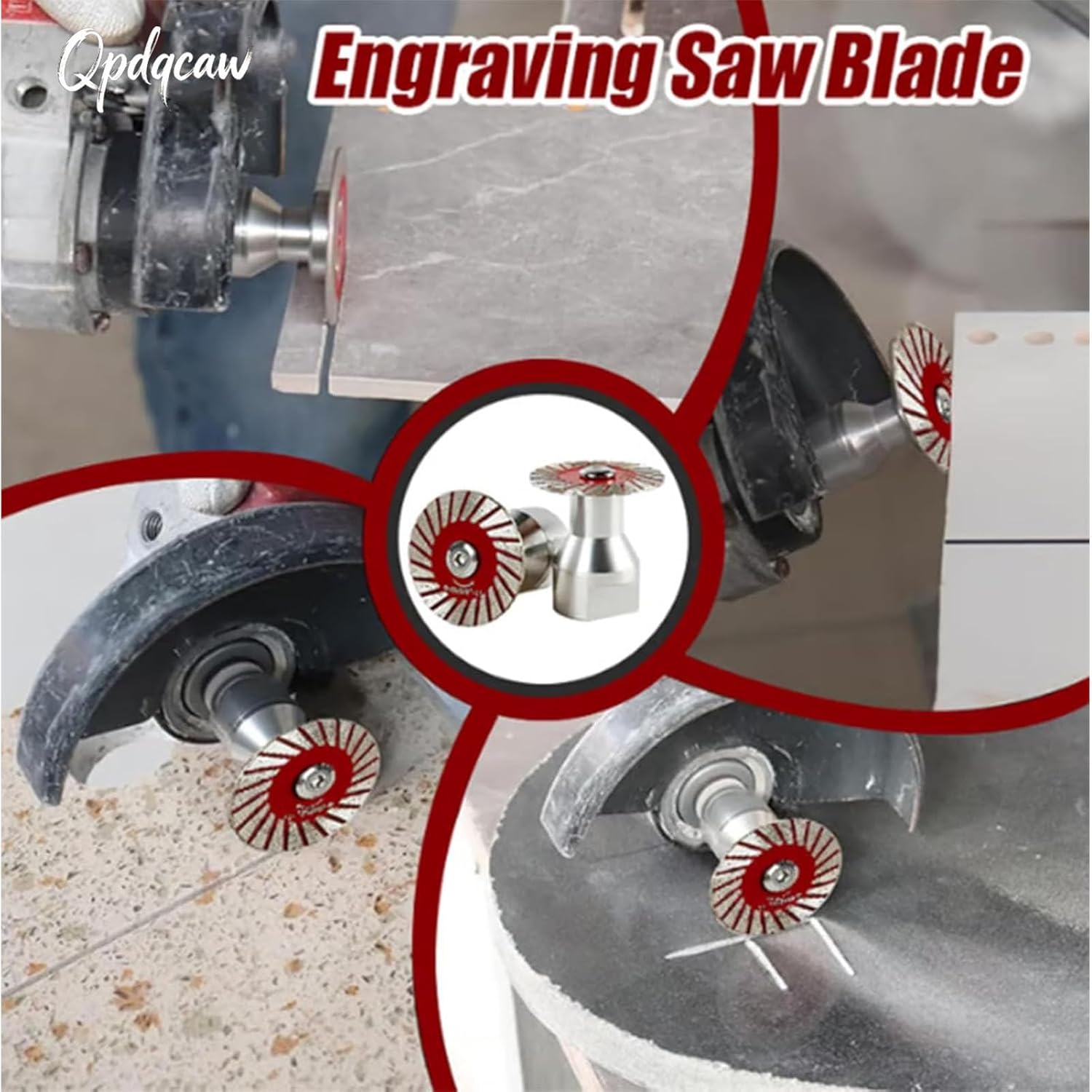 1.57" Diamond Saw Blades Set, Precision Stone Cutting Made Easy, 40mm Multi-Functional Professional Mini Diamond Cutting Blade Set, for Granite, Marble, Sandstone, for Grinder (10pcs)