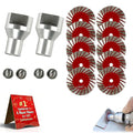 1.57" Diamond Saw Blades Set, Precision Stone Cutting Made Easy, 40mm Multi-Functional Professional Mini Diamond Cutting Blade Set, for Granite, Marble, Sandstone, for Grinder (10pcs)