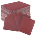 120 Pcs 1/4 Sheet Sandpaper, 4.5" x 5.5" Hook and Loop Palm Sander Sanding Paper, 15 pcs of Each Grit 60, 80, 120, 150, 180, 240, 400, 600 Sanding Sheets Assortment for Wood Metal