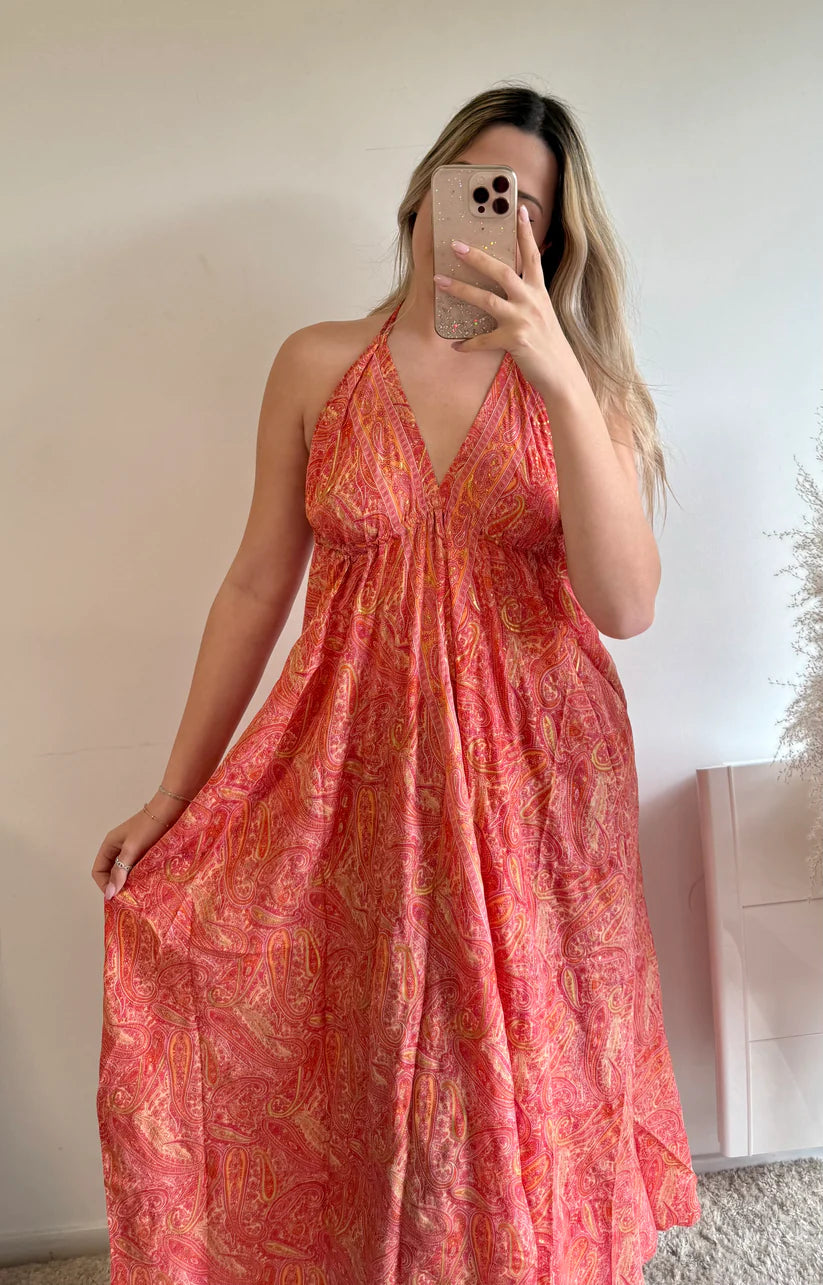 Women's Bohemian Chic Maxi Dress
